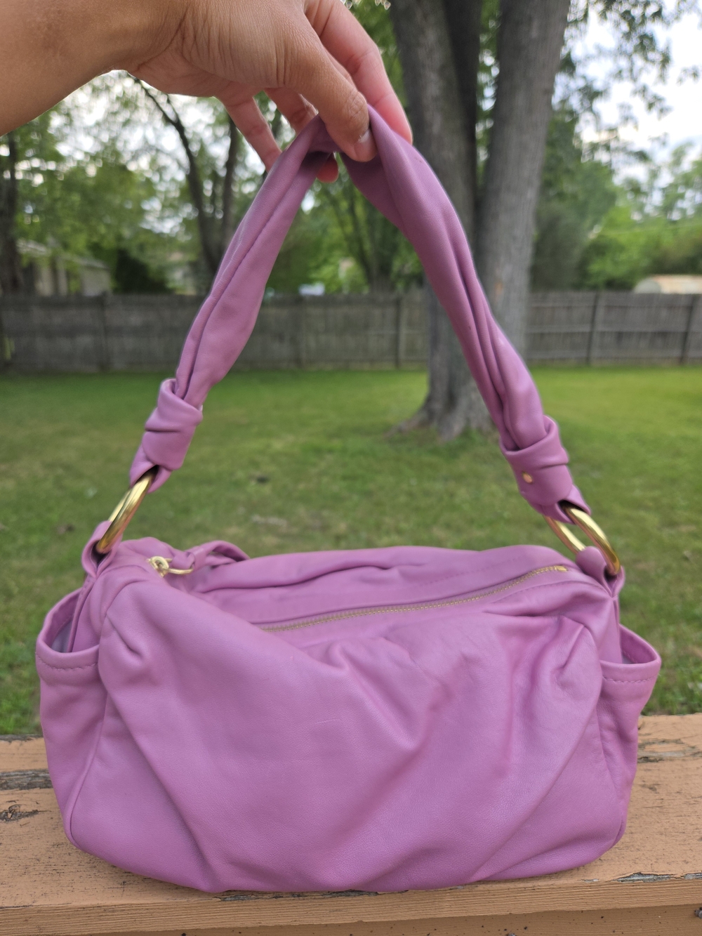 Coach Y2K Parker Lilac Shoulder Bag #13442